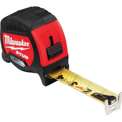 Milwaukee Tool - 25' x 1-5/16" Yellow/Black Blade Tape Measure - Exact Tooling