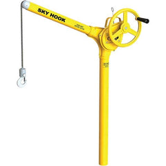 Sky Hook - 500 Lb Steel Lifting Hook Crane - Exact Tooling