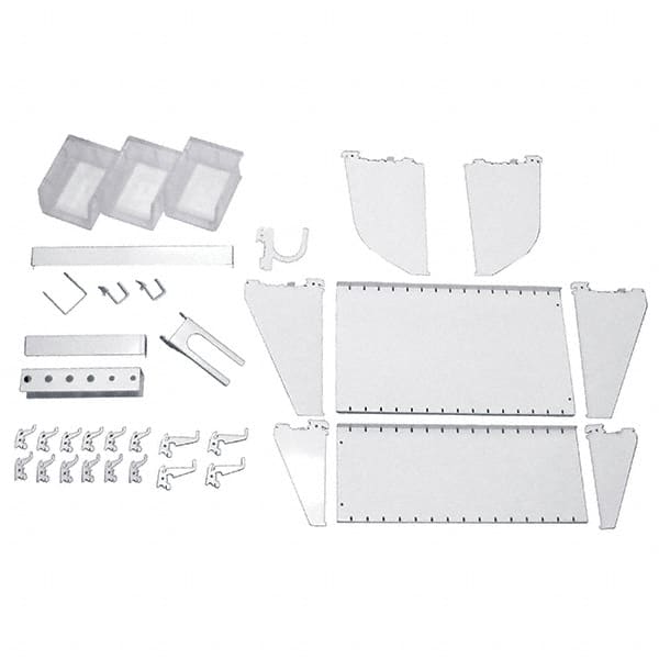 Wall Control - Peg Board Accessories Type: Wall Mounted Storage For Use With: Wall Control Industrial Pegboard - Exact Tooling