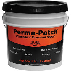 Perma-Patch - Drywall & Hard Surface Compounds Type: Permanent Asphalt Patch Material Color: Black - Exact Tooling