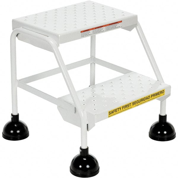 Vestil - 18-1/2" High 300 Lb Capacity 2 Step Step - Exact Tooling