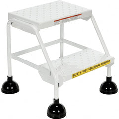 Vestil - 18-1/2" High 300 Lb Capacity 2 Step Step - Exact Tooling