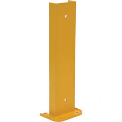Vestil - 3-11/16" Long x 24-1/4" High, Rack Guard - Structural with Rubber Bumper - Exact Tooling