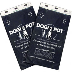 DOGIPOT - 20 100-Pack Boxes HDPE Plastic Litter Pick Up Bags - Exact Tooling