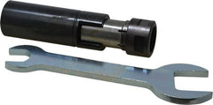 Procunier - 1" Straight Shank Diam Tension Tapping Chuck - #8 to 1/2" Tap Capacity - Exact Tooling
