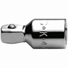 SK - 3/8" Drive Wobble Socket Extension - 1-1/2" OAL - Exact Tooling