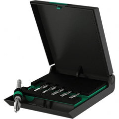 Wera - Power & Impact Screwdriver Bit Sets Point Type: Tap Drive Size: 1/4" - Exact Tooling