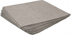 Brady SPC Sorbents - 41 Gal Capacity per Package, Universal Pad - 30" Long x 30" Wide, Gray, Polypropylene - Exact Tooling