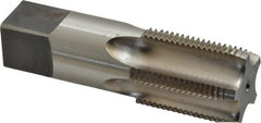 Reiff & Nestor - 3/4-14 NPSF Thread, 5 Flute Standard Pipe Tap - 3-1/4" OAL, 1-3/8" Thread Length, 29/32" Shank Diam, Bright Finish, High Speed Steel - Exact Tooling