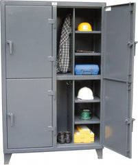 Strong Hold - 6 Door, 2 Tier, Storage Cabinets & Lockers - Exact Tooling