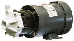 Little Giant Pumps - 1/3 HP, 40-1/2 Shut Off Feet, Magnetic Drive Pump - 1 Phase, 60 Hz - Exact Tooling
