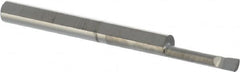Scientific Cutting Tools - 0.08" Min Bore Diam, 0.4" Max Bore Depth, 1/8 Shank Diam, Boring Bar - Right Hand Cut, Solid Carbide, Uncoated - Exact Tooling