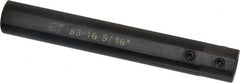 Global CNC Industries - 5/16" Bore Diam, 3/4" Shank Diam, Boring Bar Sleeve - 5" OAL, 1-1/2" Bore Depth - Exact Tooling