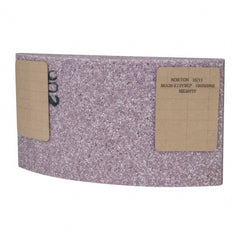 Norton - 11-1/4" Wide x 6" High x 2-1/4" Thick Grinding Segment - 30 Grit, Hardness E, Blue Print No. ME30777 - Exact Tooling