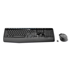 Logitech - Office Machine Supplies & Accessories; Office Machine/Equipment Accessory Type: Keyboard/Mouse ; For Use With: Windows XP; Vista; 7; 8 Operating Systems ; Contents: (1) AA Batteries; (2) AAA Batteries ; Color: Black - Exact Tooling