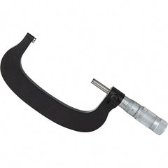 TESA Brown & Sharpe - Mechanical Outside Micrometers Minimum Measurement (Inch): 3 Minimum Measurement (Decimal Inch): 3.0000 - Exact Tooling