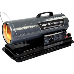 GHP GROUP - Fuel Forced Air Heaters Type: Multi Fuel Forced Air Heater with Thermostat Fuel Type: Diesel, Kerosene, JP-8, Jet A - Exact Tooling