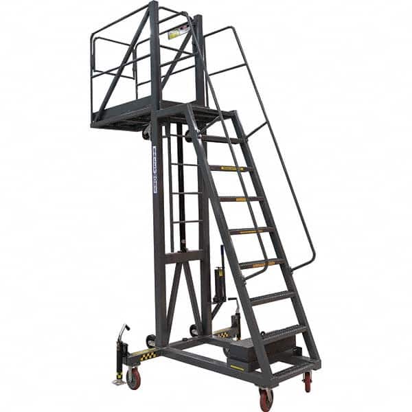 Ballymore - Rolling & Wall Mounted Ladders & Platforms Type: Tank Top Lift Style: Hydraulic - Exact Tooling