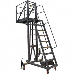 Ballymore - Rolling & Wall Mounted Ladders & Platforms Type: Tank Top Lift Style: Hydraulic - Exact Tooling