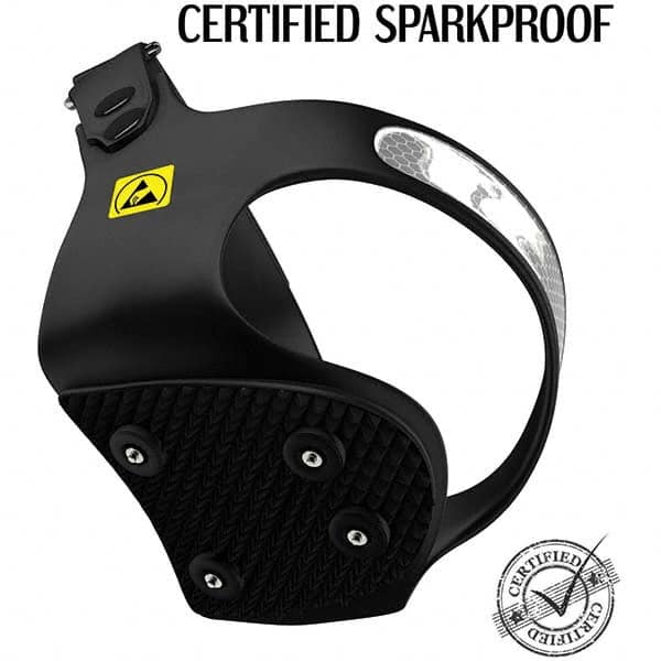 Devisys - Ice Traction Footwear Footwear Style: Strap-On Cleat Traction Type: Steel Studs - Exact Tooling