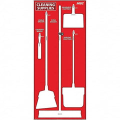 NMC - 30 x 68" Aluminum Shadow Board - Exact Tooling
