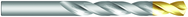 21/32 High Speed Steel- Bright with TiN Tip - 118° Split Point - Jobber Length Drill - Exact Tooling
