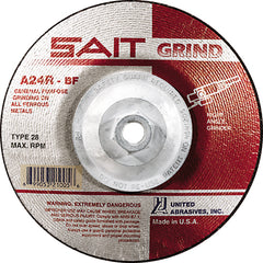 4-1/2X1/4X5/8-11 A24R WHEEL - Exact Tooling