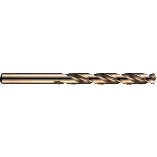 ‎0.5 mm HSS-E Drill - 4xD - DIN 338 - Bronze Oxide - 135 Degree 4-Facet Point E-code # A777.5