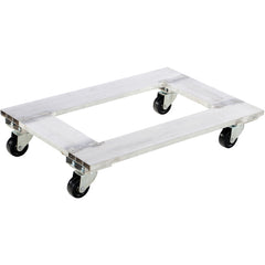 Aluminum Channel Dolly 900 lb 21W × 30L - Exact Tooling