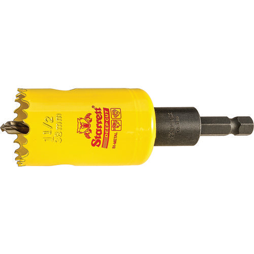 ‎1-1/2″ Bi-Metal Deep Cut Hole Saw - Starrett with Arbor - Exact Tooling
