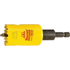 ‎1-1/2″ Bi-Metal Deep Cut Hole Saw - Starrett with Arbor - Exact Tooling