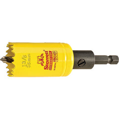 ‎1-3/8″ Bi-Metal Deep Cut Hole Saw - Starrett with Arbor - Exact Tooling