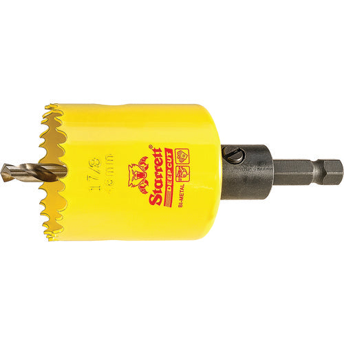 ‎1-7/8″ Bi-Metal Deep Cut Hole Saw - Starrett with Arbor - Exact Tooling