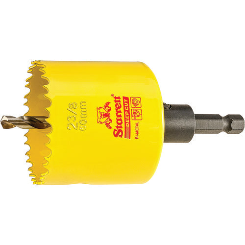 ‎2-3/8″ Bi-Metal Deep Cut Hole Saw - Starrett with Arbor - Exact Tooling
