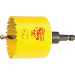 ‎2-9/16″ Bi-Metal Deep Cut Hole Saw - Starrett with Arbor - Exact Tooling