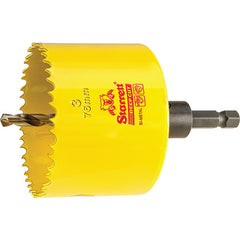 3″ Bi-Metal Deep Cut Hole Saw - Starrett with Arbor - Exact Tooling