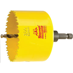 ‎3-1/4″ Bi-Metal Deep Cut Hole Saw - Starrett with Arbor - Exact Tooling