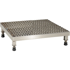 ‎Adj SS Work Stand 6.75-8.75 H 19 × 23.5 - Exact Tooling