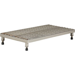 ‎Adj SS Work Stand 6.75-8.75 H 23.5 × 48 - Exact Tooling