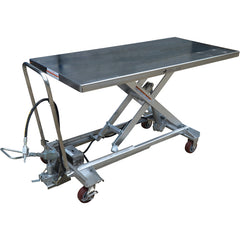 Air SS Cart 1000 lb 31.5 × 63 - Exact Tooling