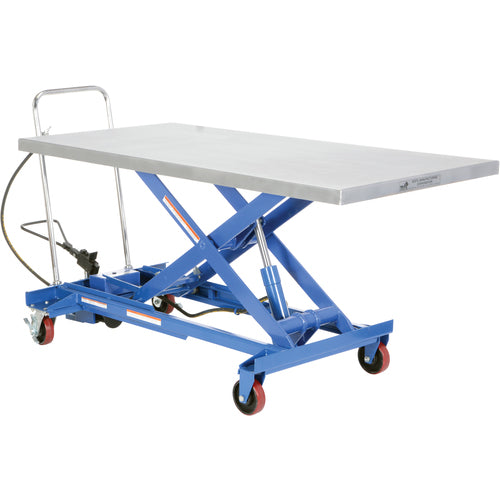 Air Steel Cart 1000 lb 31.5 × 63 - Exact Tooling