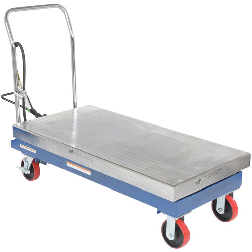Air Steel Cart 2000 lb 24 × 47.25 - Exact Tooling
