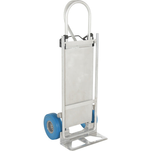 Hand Truck W/Folding Platform Blue Wheel - Exact Tooling