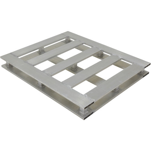 Heavy Duty Aluminum Half Pallet 36 × 24 4 Way - Exact Tooling
