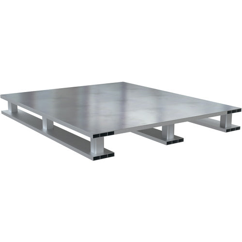 Hvy Duty Alum Solid Top Pallet 4K40 × 48 Skid Bottom - Exact Tooling