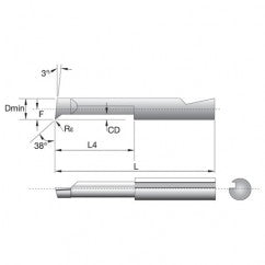 APD09281R GRADE CM1 A/B PROFILING - Exact Tooling