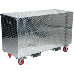 Alum Tool Box Front Door Caster/Fork 30 × 60 - Exact Tooling