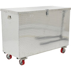 Aluminum Tool Box -Casters 36 × 60 - Exact Tooling