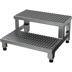 Adj Alum Step Mate Stand 2 Step 24.06 × 22.75 - Exact Tooling