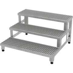 Adj SS Step Mate Stand 3 Step 35.75 × 33.87″ - Exact Tooling